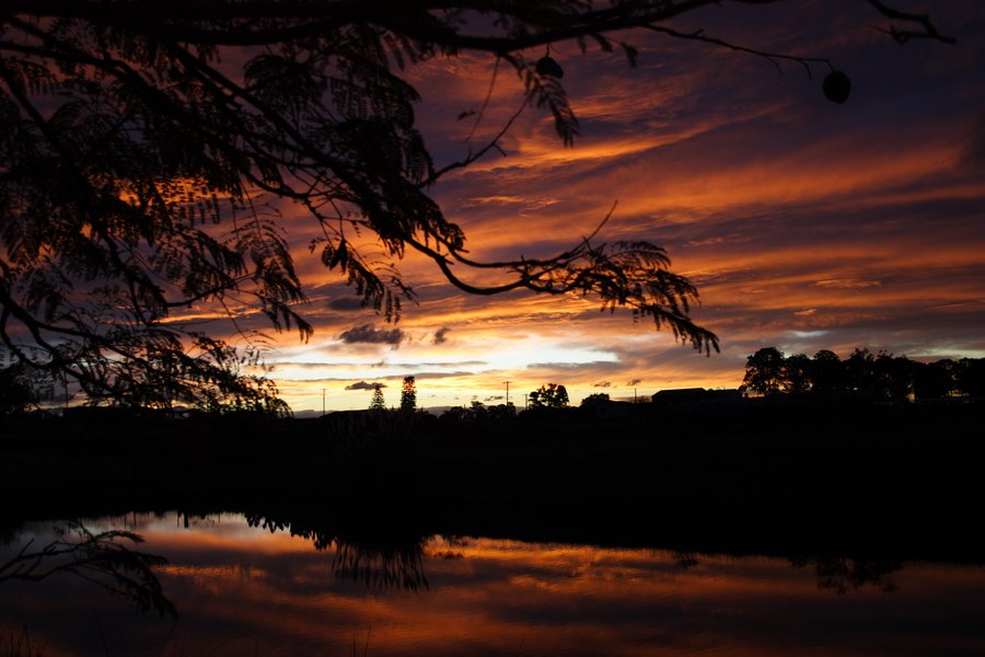 sunset sunset_pictures : Schofields, NSW   1 July 2007