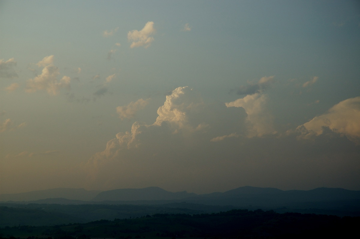 cumulus congestus : McLeans Ridges, NSW   27 September 2007