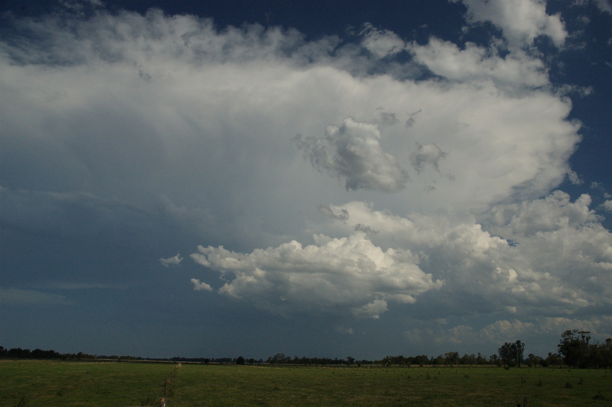 thunderstorm cumulonimbus_incus : Ruthven, NSW   6 October 2007