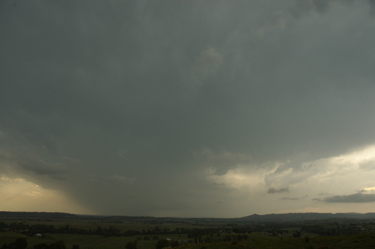 anvil thunderstorm_anvils : Wyrallah, NSW   8 October 2007