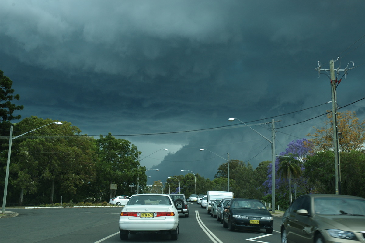 wallcloud thunderstorm_wall_cloud : Casino, NSW   26 October 2007