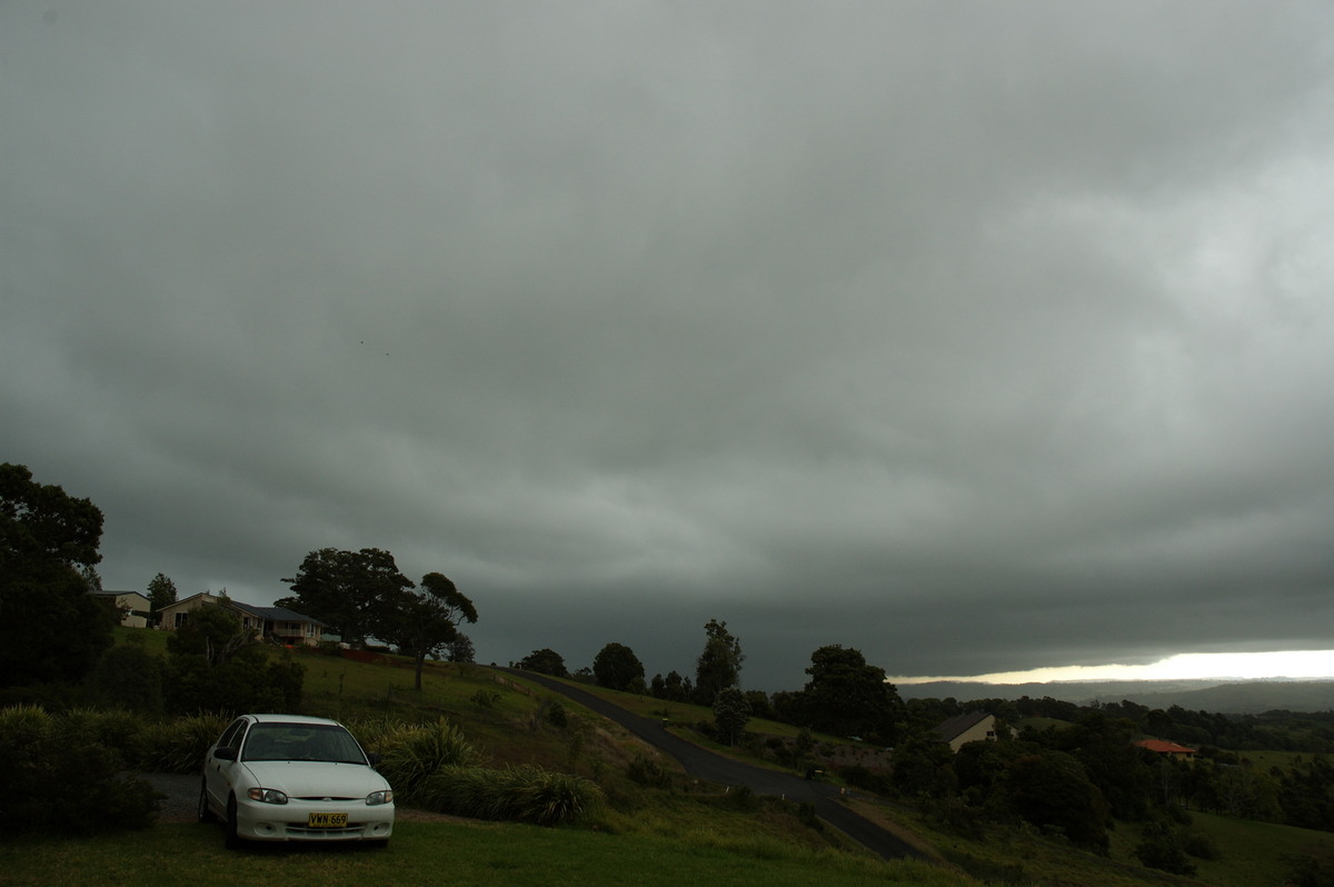 cumulonimbus supercell_thunderstorm : McLeans Ridges, NSW   26 October 2007