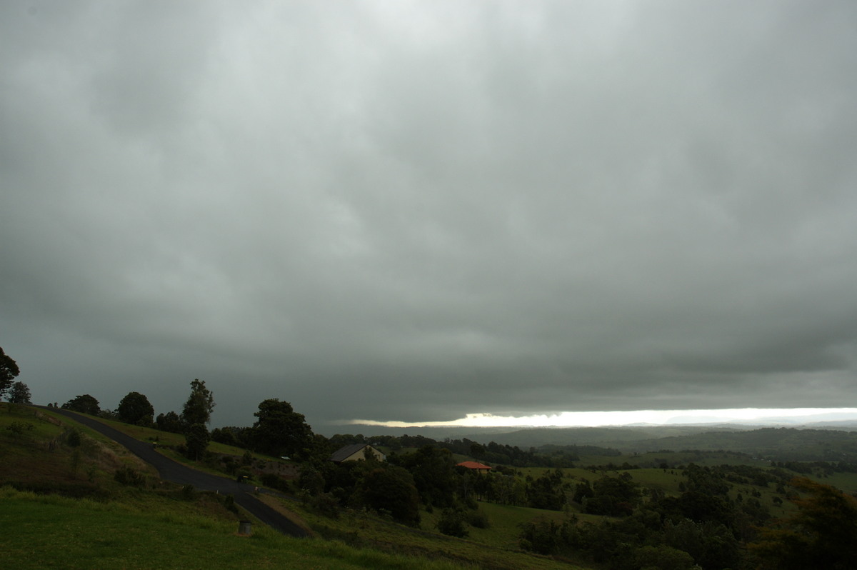 cumulonimbus thunderstorm_base : McLeans Ridges, NSW   26 October 2007