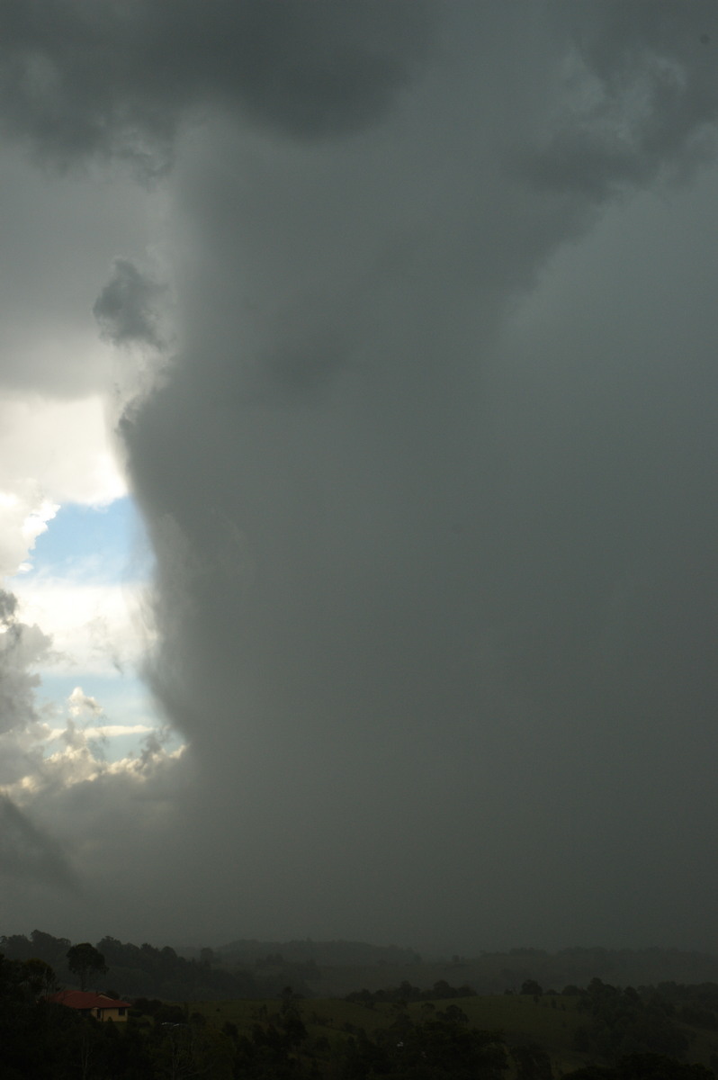 cumulonimbus supercell_thunderstorm : McLeans Ridges, NSW   26 October 2007