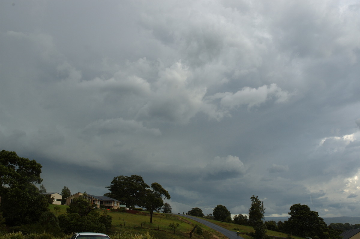 cumulonimbus thunderstorm_base : McLeans Ridges, NSW   26 October 2007