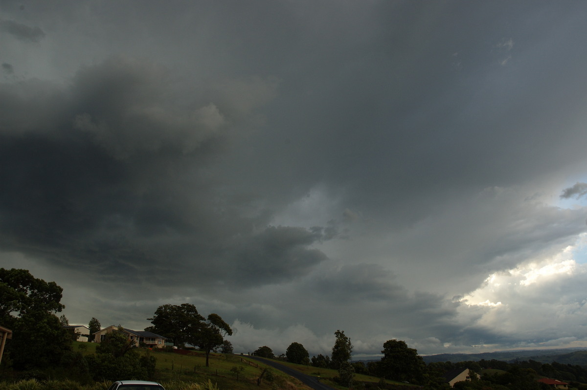 cumulonimbus thunderstorm_base : McLeans Ridges, NSW   26 October 2007