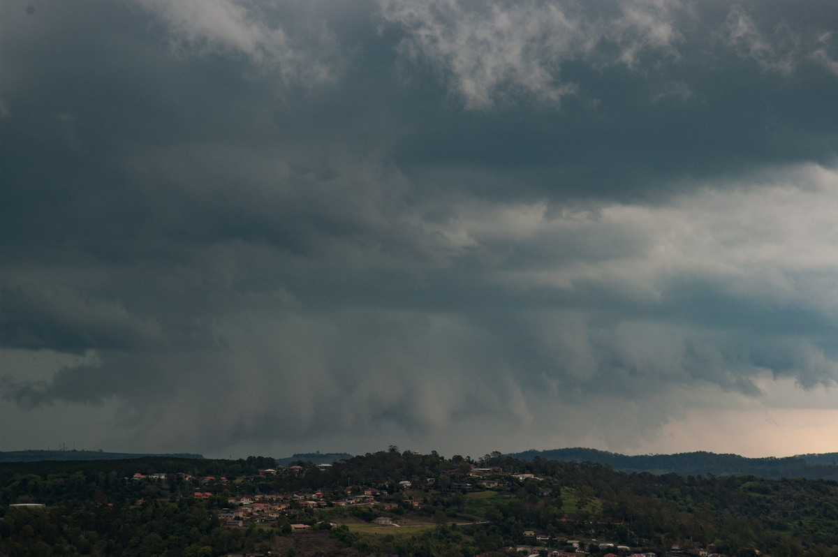 cumulonimbus thunderstorm_base : Lismore, NSW   29 October 2007