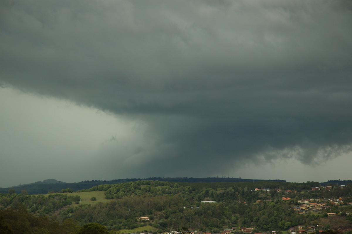 cumulonimbus thunderstorm_base : Lismore, NSW   29 October 2007