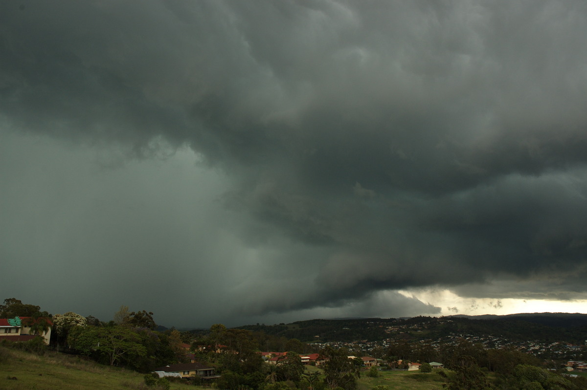 cumulonimbus thunderstorm_base : Lismore, NSW   29 October 2007
