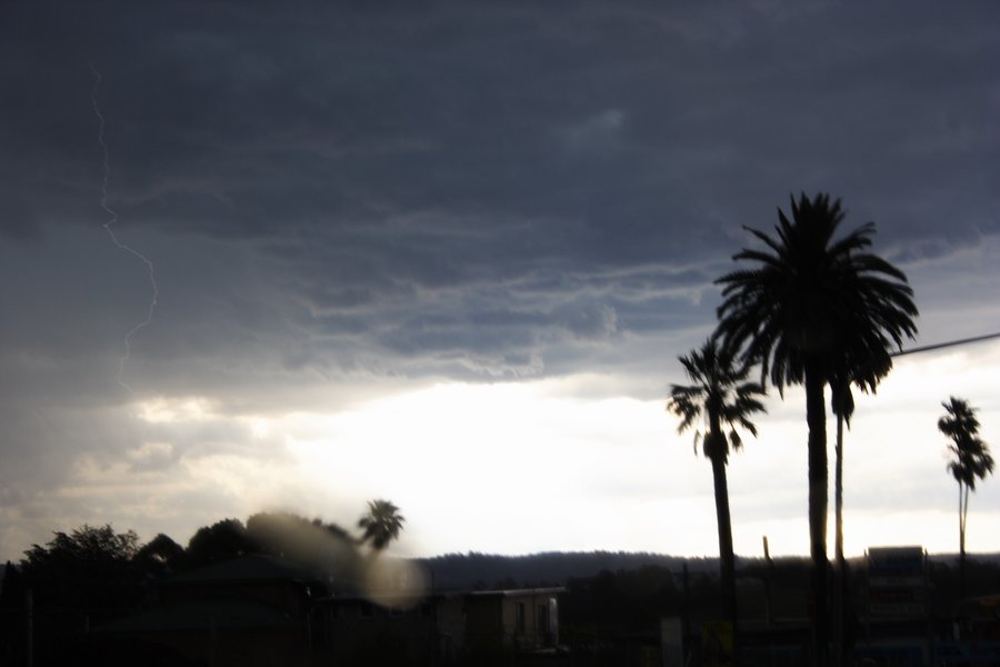 raincascade precipitation_cascade : North Richmond, NSW   14 November 2007