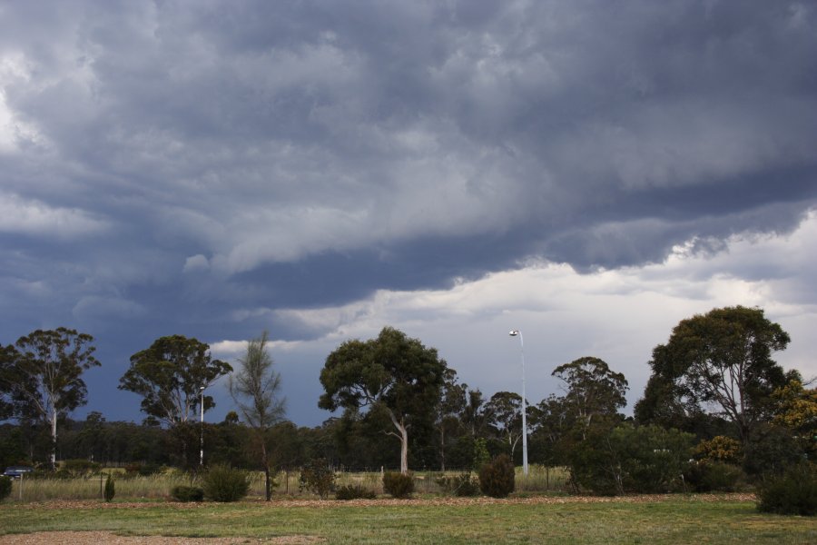 cumulonimbus thunderstorm_base : Marulan, NSW   17 November 2007