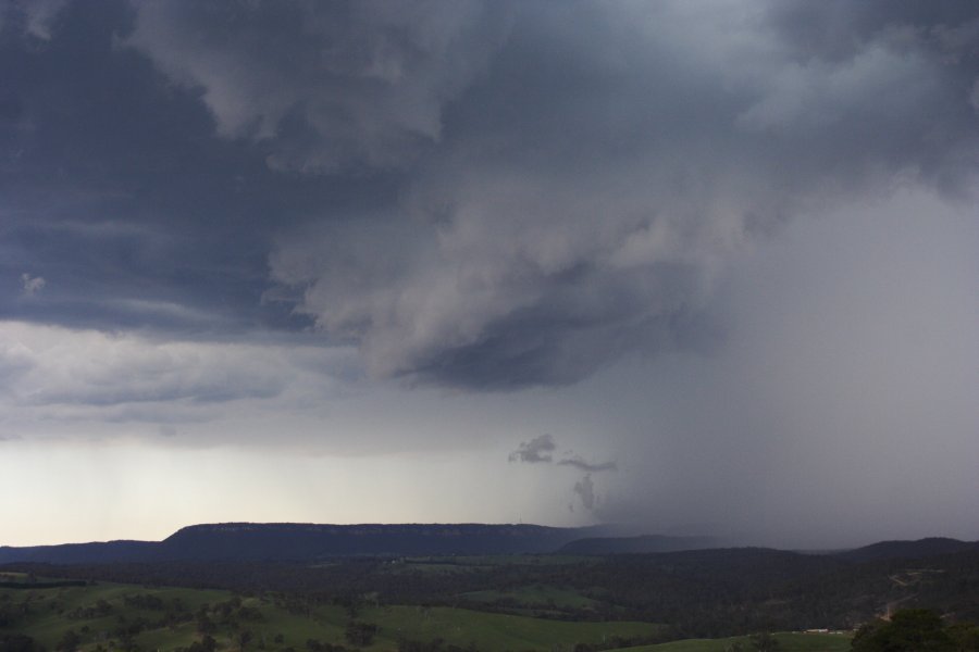 cumulonimbus thunderstorm_base : near Hartley, NSW   19 November 2007