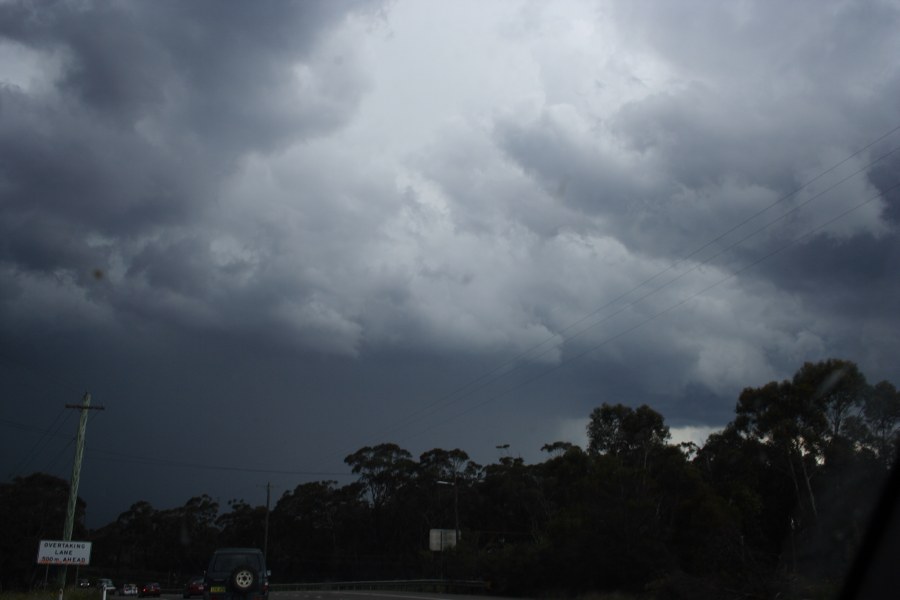 cumulonimbus thunderstorm_base : near Blackheath, NSW   21 November 2007