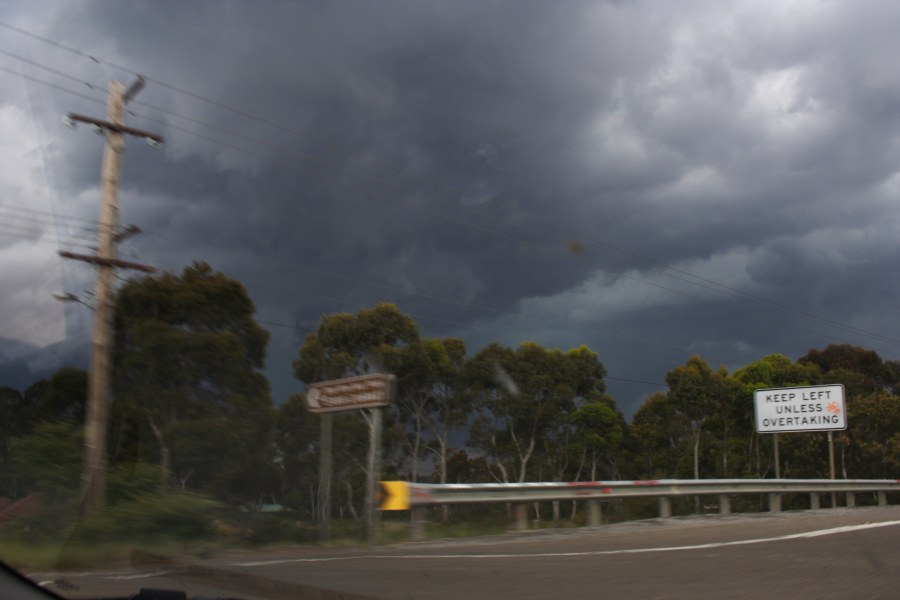 cumulonimbus thunderstorm_base : Blackheath, NSW   21 November 2007