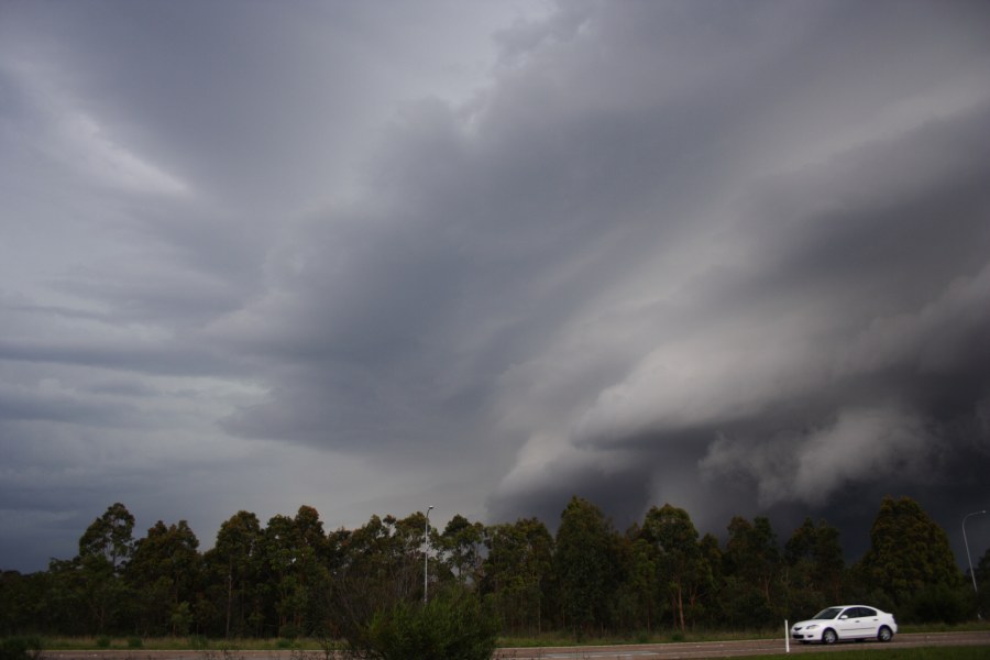 cumulonimbus supercell_thunderstorm : F3 Freeway, NSW   9 December 2007