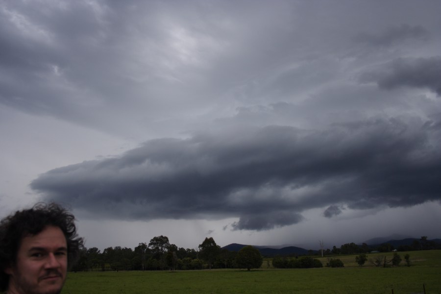 cumulonimbus thunderstorm_base : NW of Kempsey, NSW   10 December 2007