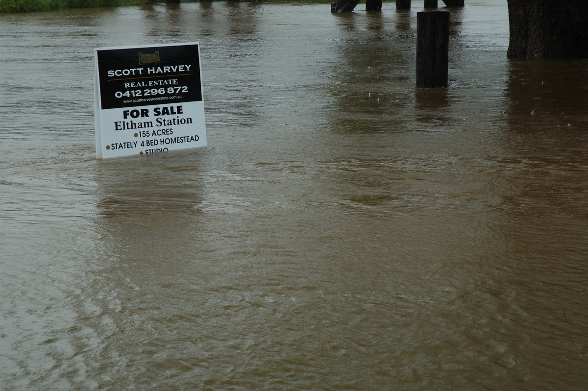 flashflooding flood_pictures : Eltham, NSW   4 January 2008