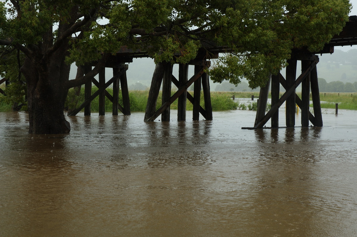 flashflooding flood_pictures : Eltham, NSW   4 January 2008