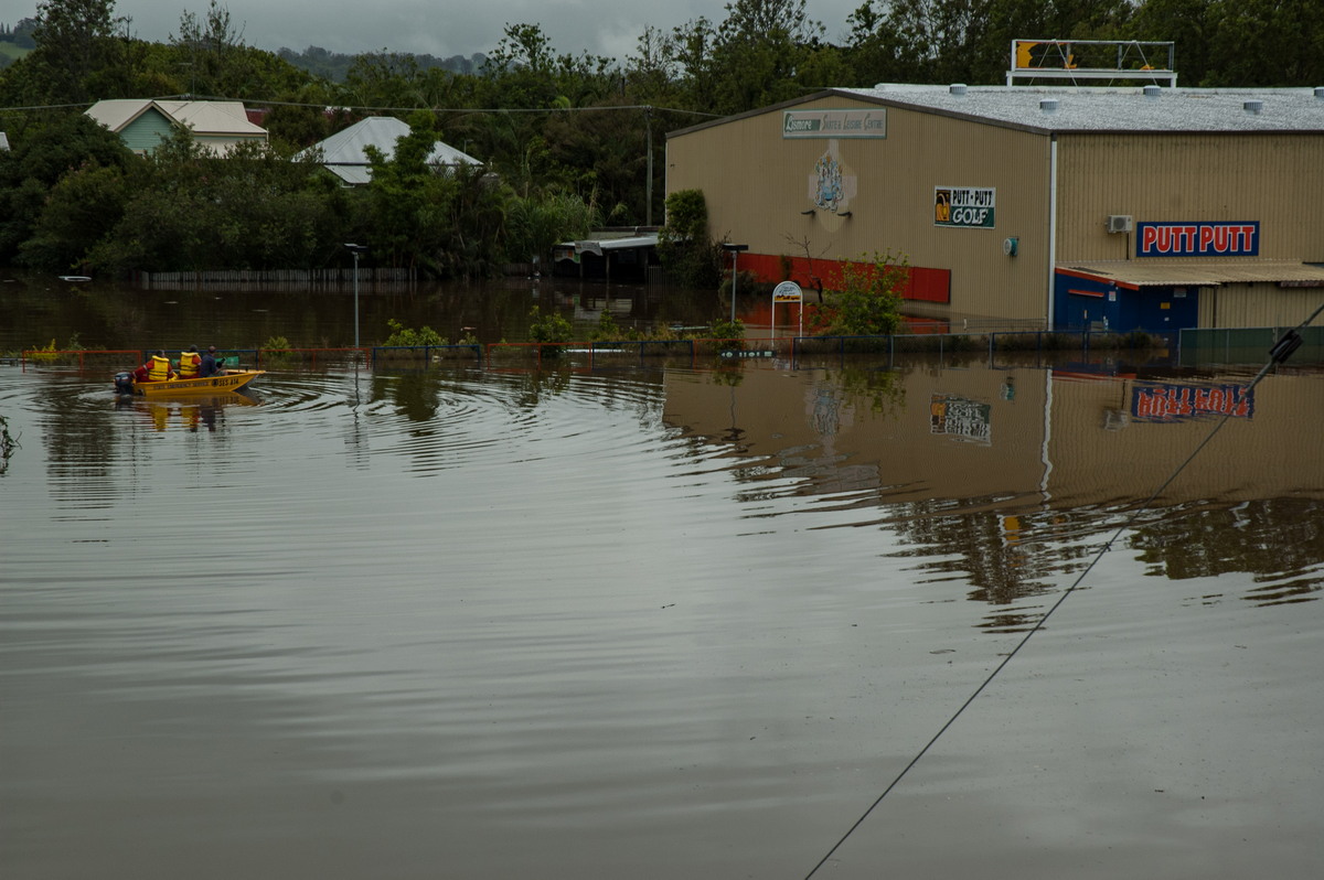 flashflooding flood_pictures : Lismore, NSW   5 January 2008