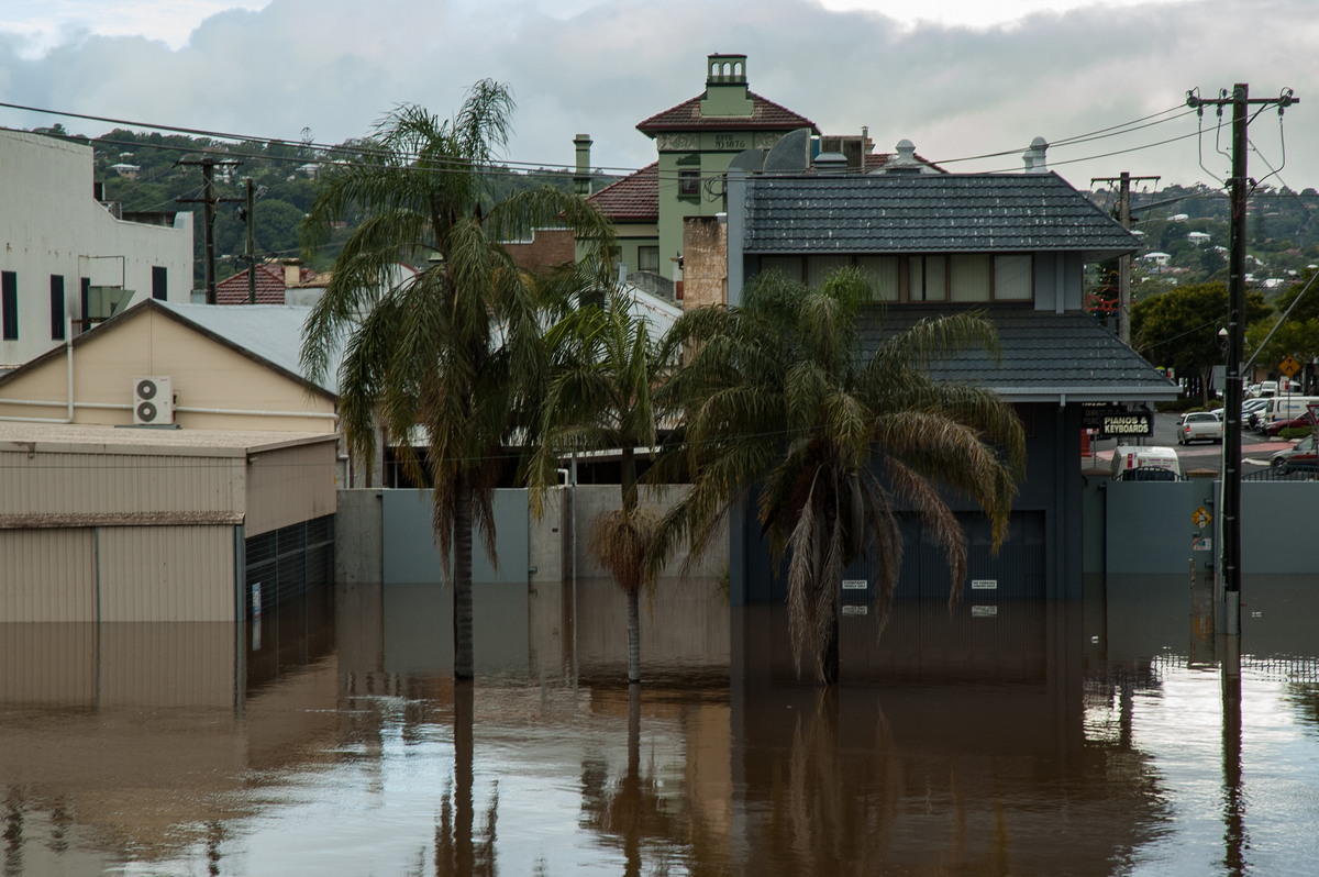 flashflooding flood_pictures : Lismore, NSW   5 January 2008