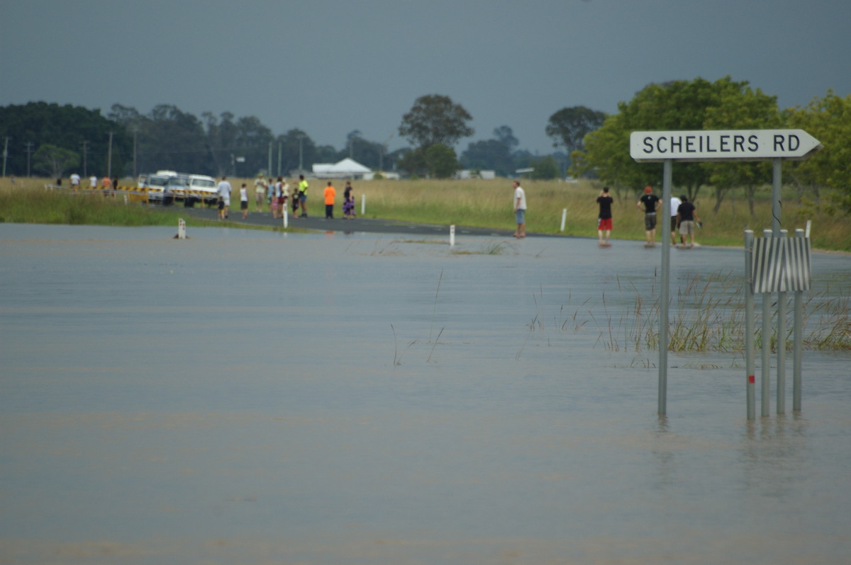 flashflooding flood_pictures : Clovass, NSW   6 January 2008