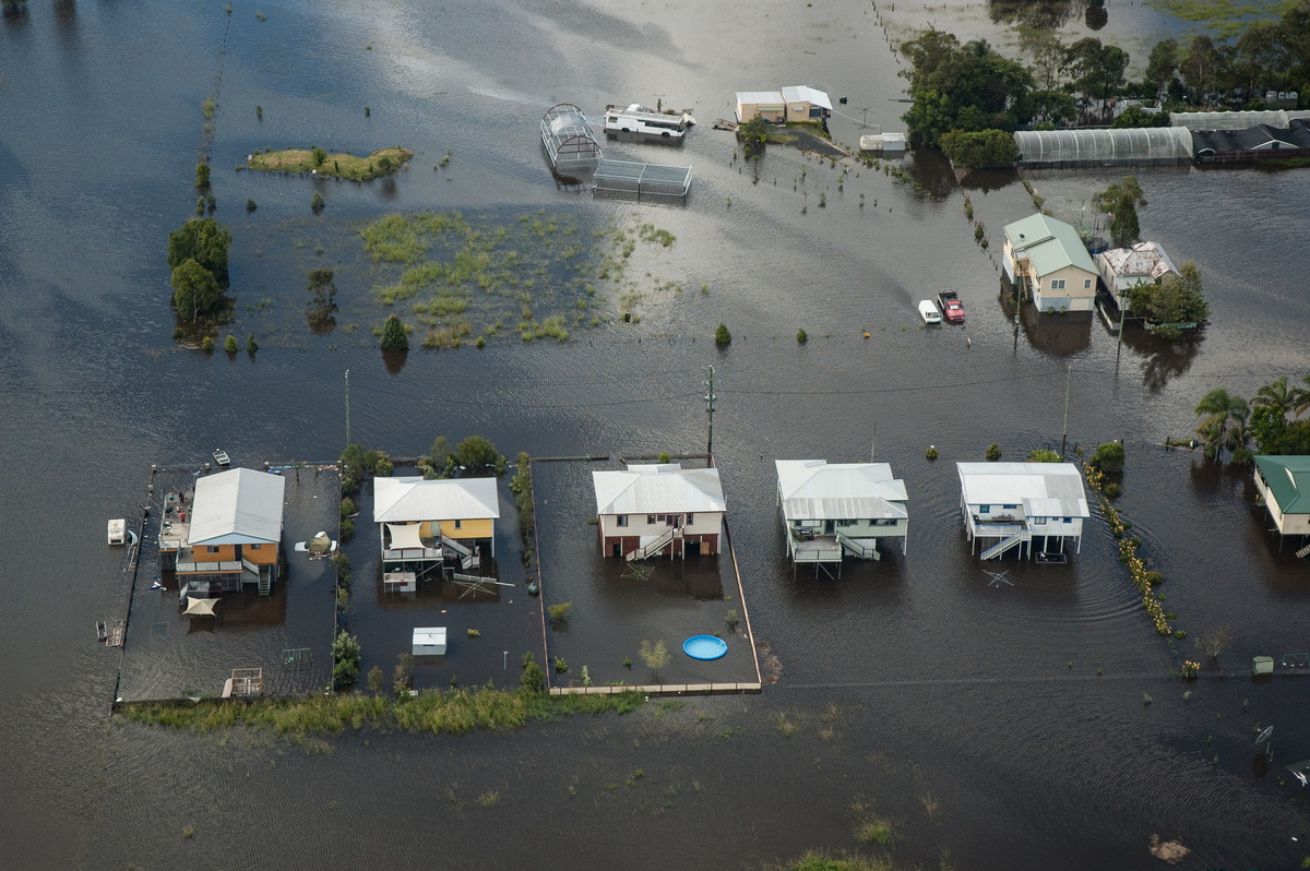 flashflooding flood_pictures : Coraki area, NSW   7 January 2008