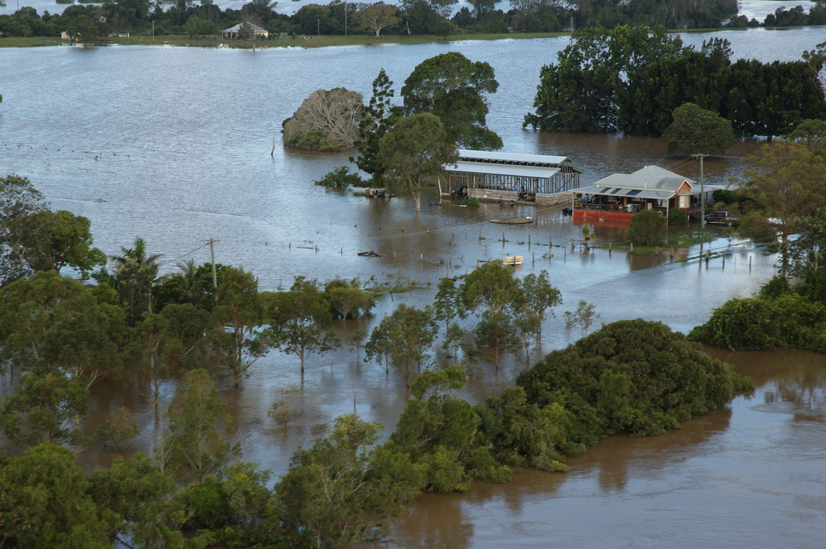 flashflooding flood_pictures : Coraki area, NSW   7 January 2008