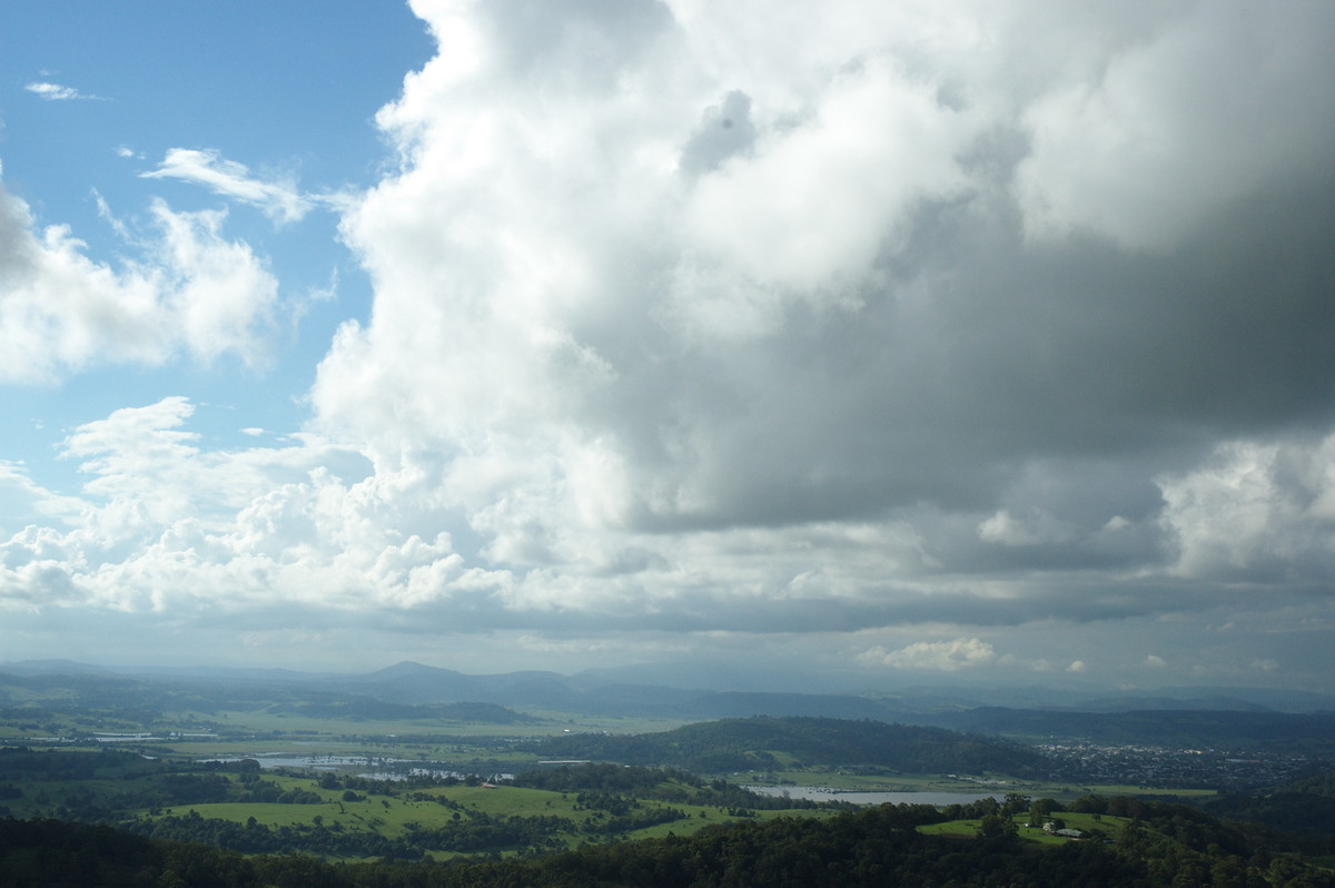 cumulus congestus : Lismore, NSW   7 January 2008