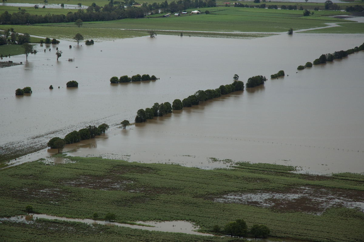 flashflooding flood_pictures : Coraki area, NSW   9 January 2008