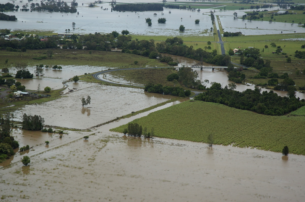 flashflooding flood_pictures : Coraki area, NSW   9 January 2008