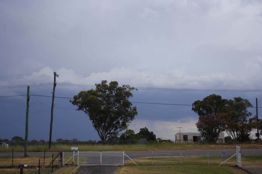 cumulonimbus thunderstorm_base : Schofields, NSW   13 January 2008