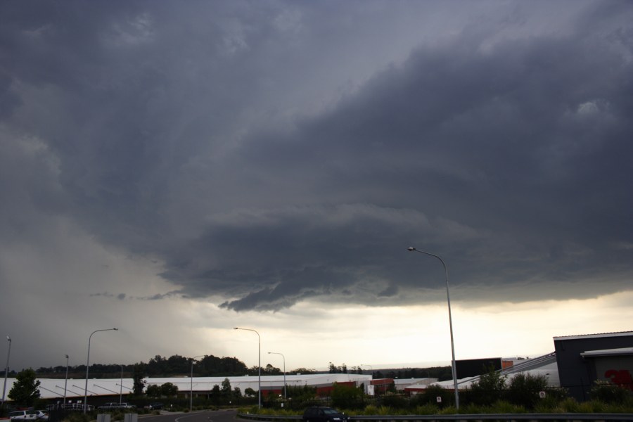 cumulonimbus thunderstorm_base : Prospect, NSW   16 January 2008