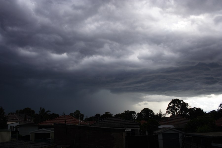 cumulonimbus thunderstorm_base : Padstow, NSW   20 January 2008