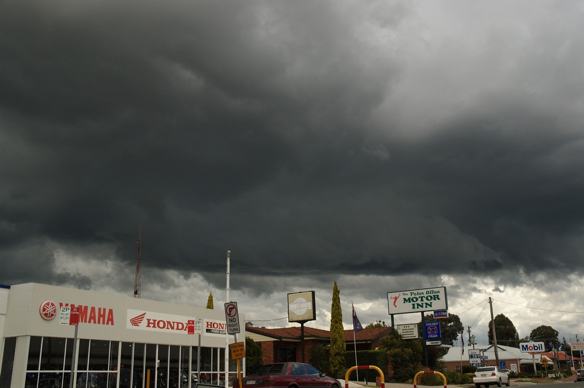 cumulonimbus thunderstorm_base : Tenterfield, NSW   27 January 2008
