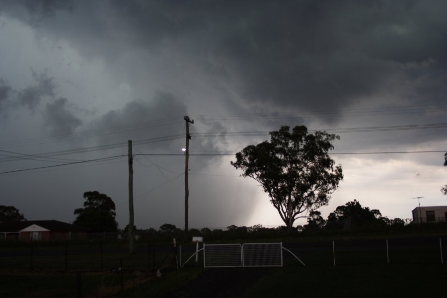 raincascade precipitation_cascade : Schofields, NSW   31 January 2008