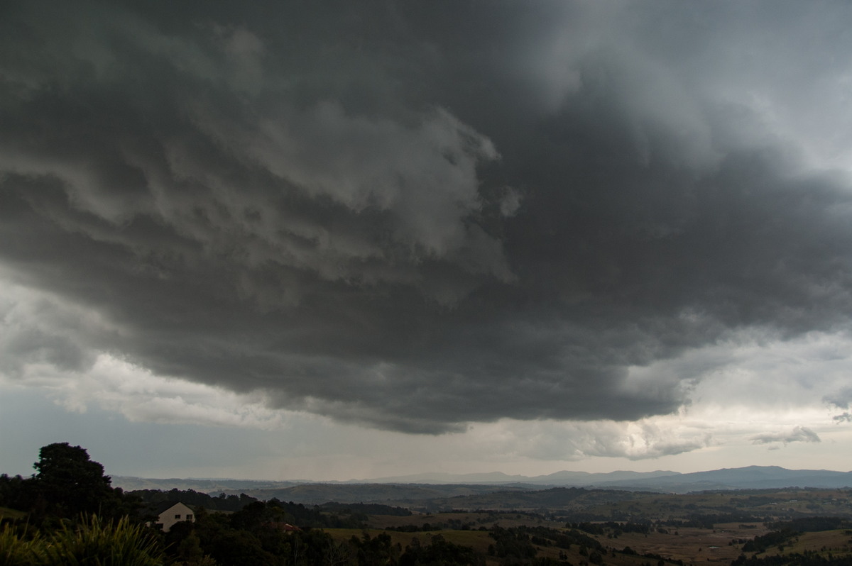 cumulonimbus thunderstorm_base : McLeans Ridges, NSW   27 August 2008