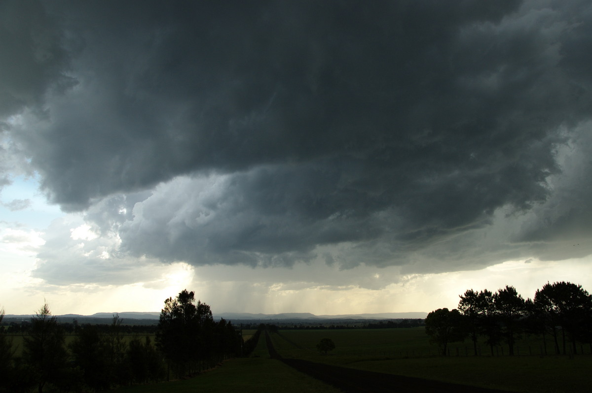 cumulonimbus thunderstorm_base : near Casino, NSW   20 September 2008