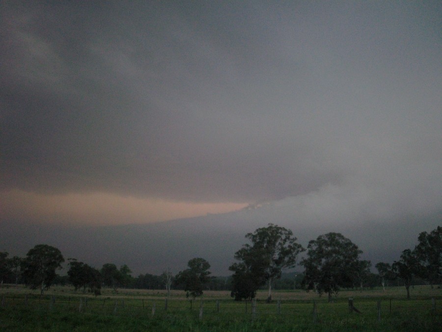 cumulonimbus thunderstorm_base : near Muswelllbrook, NSW   5 October 2008