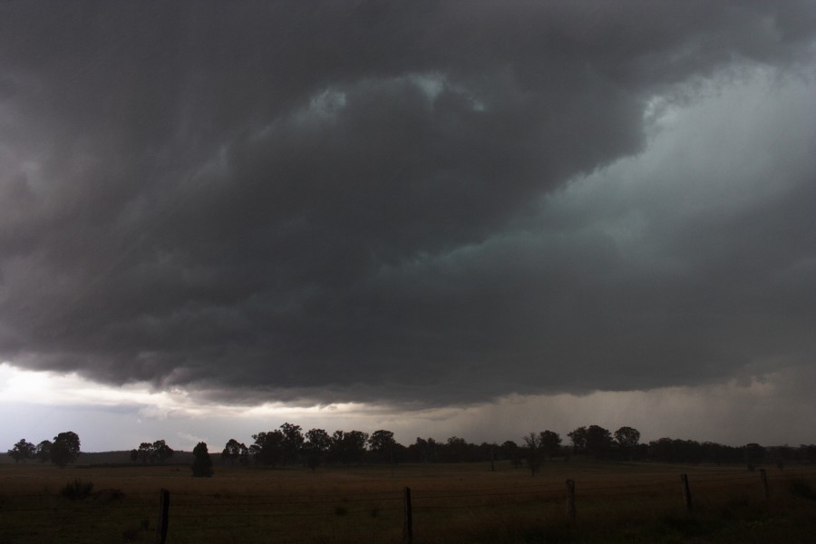cumulonimbus thunderstorm_base : N of Ulan, NSW   10 October 2008