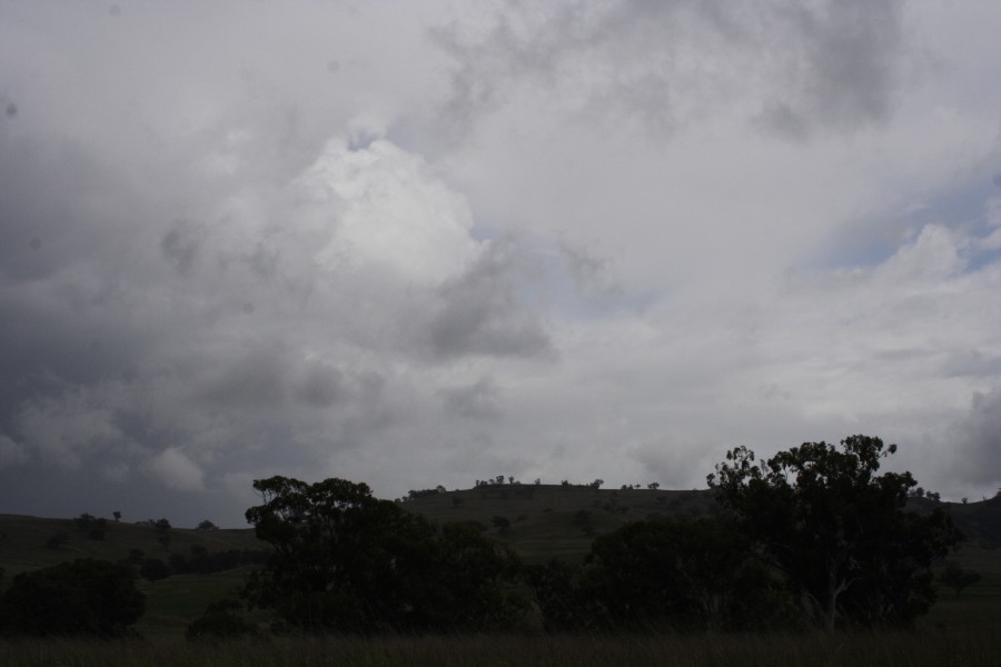 anvil thunderstorm_anvils : N of Merriwa, NSW   14 October 2008