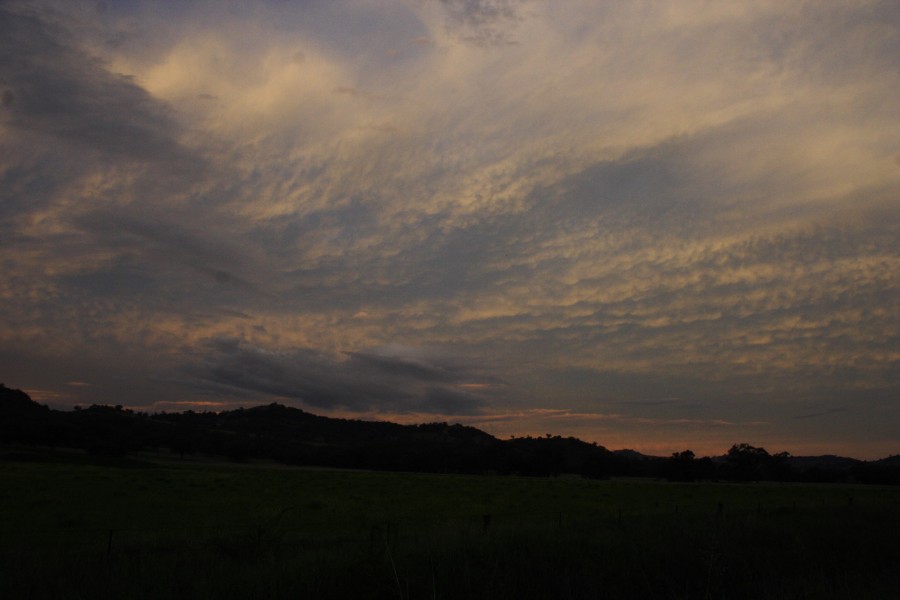 sunset sunset_pictures : near Willow Tree, NSW   14 October 2008