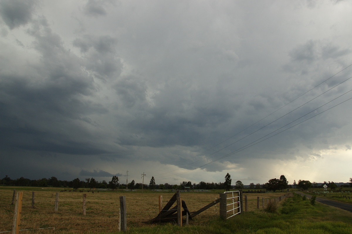 cumulonimbus thunderstorm_base : Grafton, NSW   21 October 2008