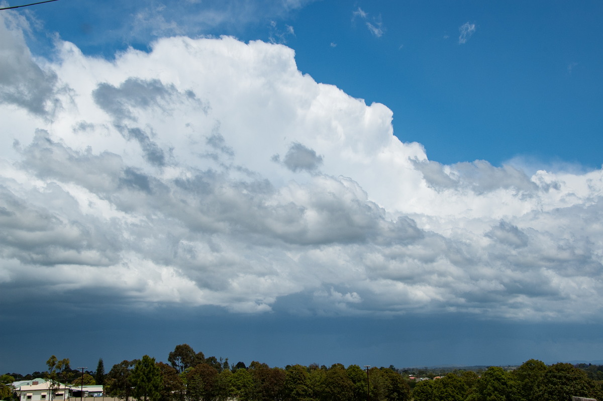 thunderstorm cumulonimbus_incus : Casino, NSW   22 October 2008