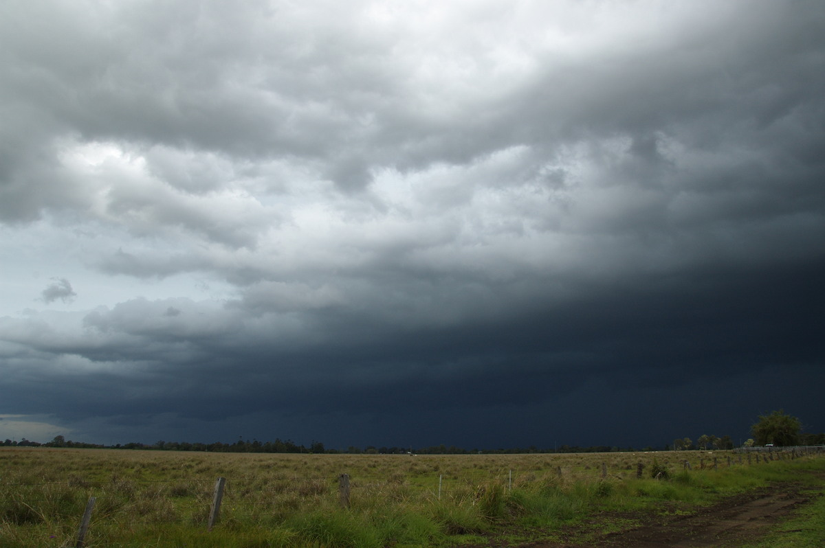 cumulonimbus thunderstorm_base : Clovass, NSW   22 October 2008