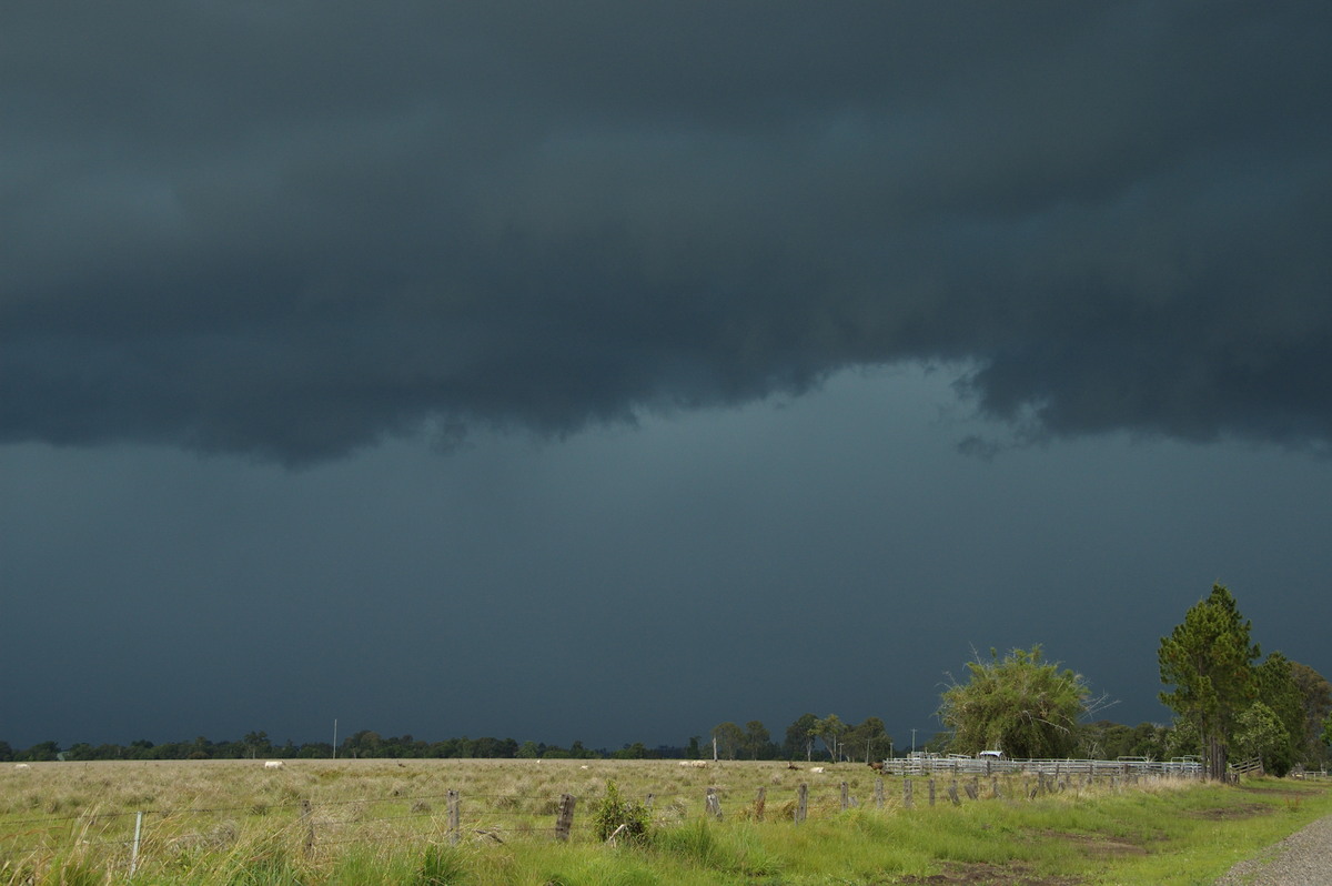 cumulonimbus thunderstorm_base : Clovass, NSW   22 October 2008