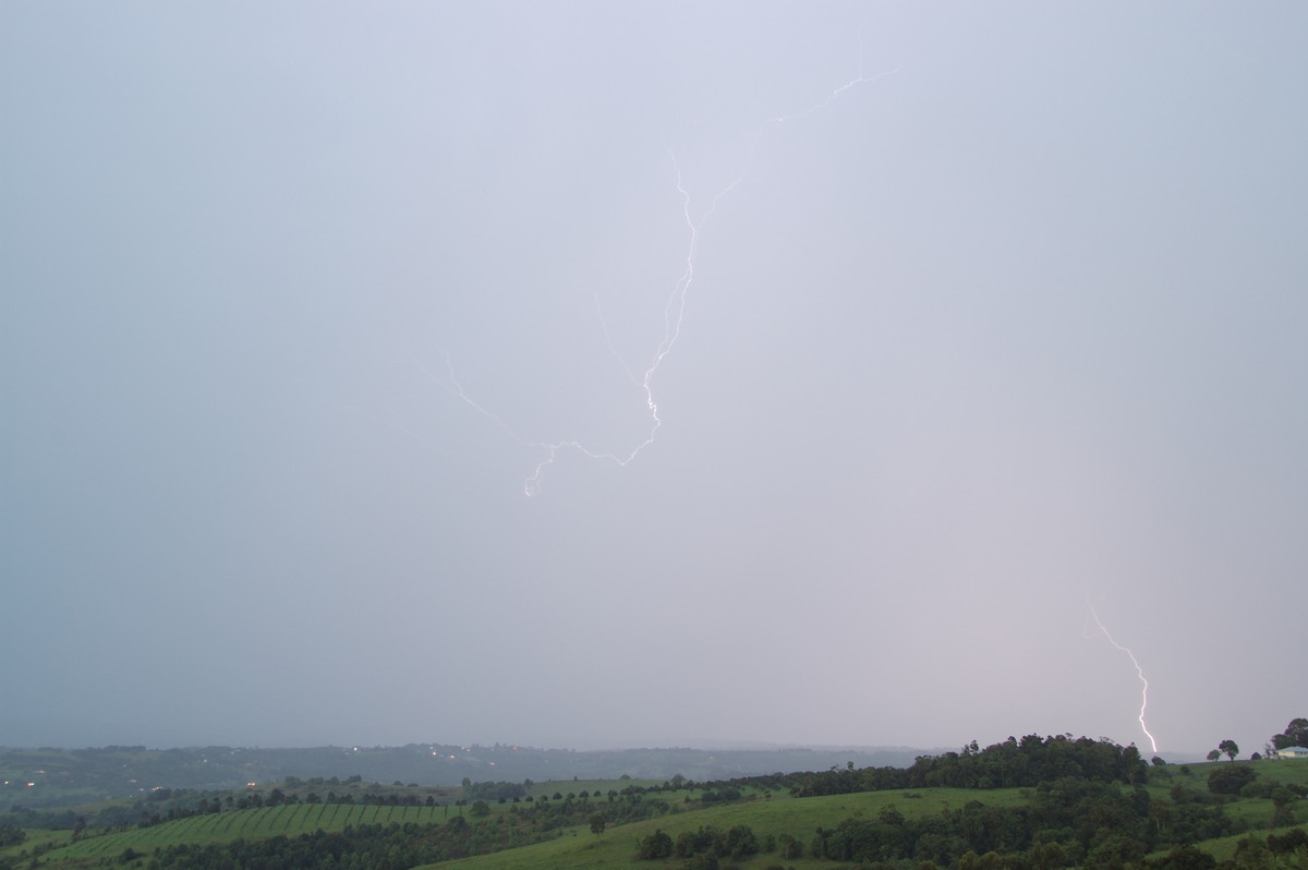 lightning lightning_bolts : McLeans Ridges, NSW   20 November 2008