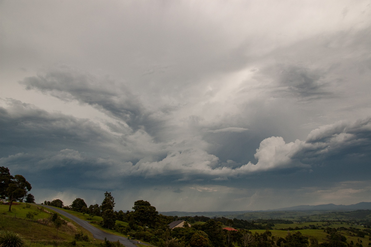 cumulonimbus thunderstorm_base : McLeans Ridges, NSW   3 December 2008