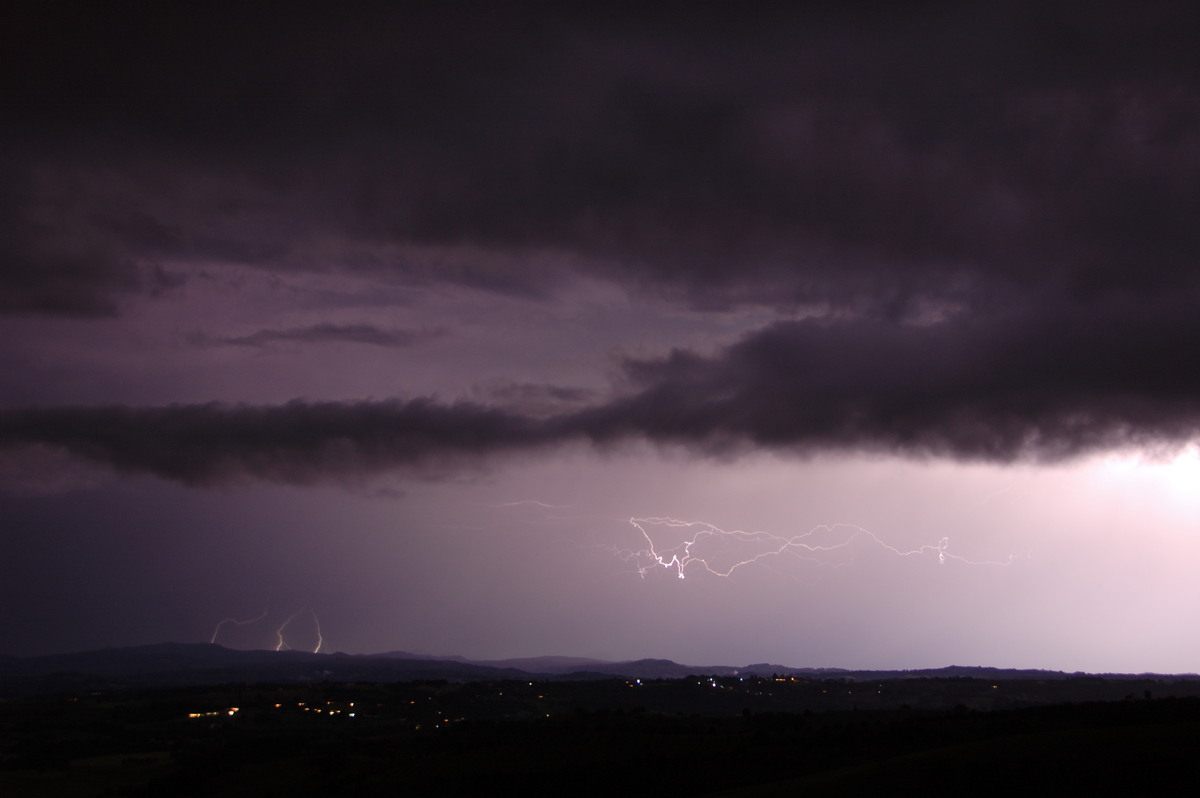 lightning lightning_bolts : McLeans Ridges, NSW   29 December 2008
