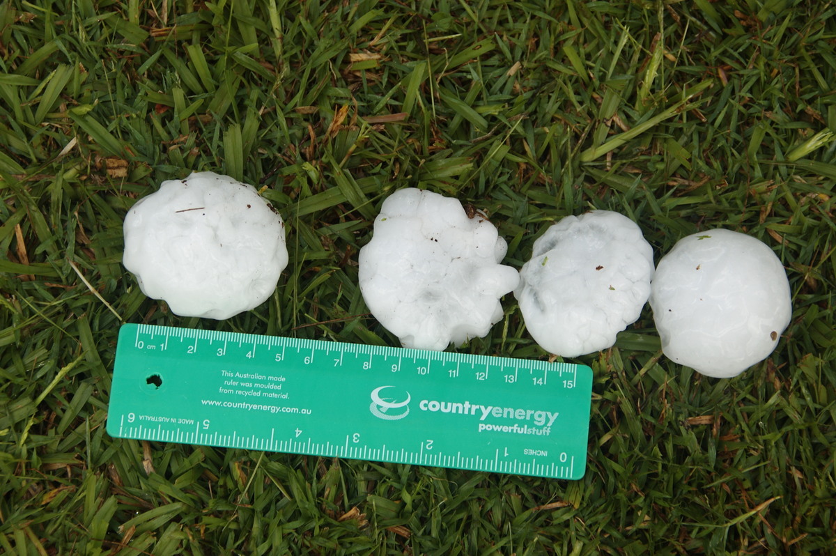 hailstones hail_stones : Lismore, NSW   30 December 2008