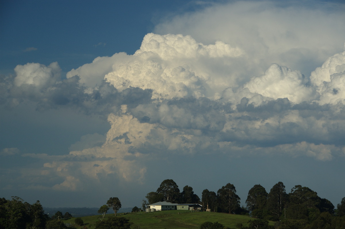 overshoot overshooting_top : McLeans Ridges, NSW   30 December 2008